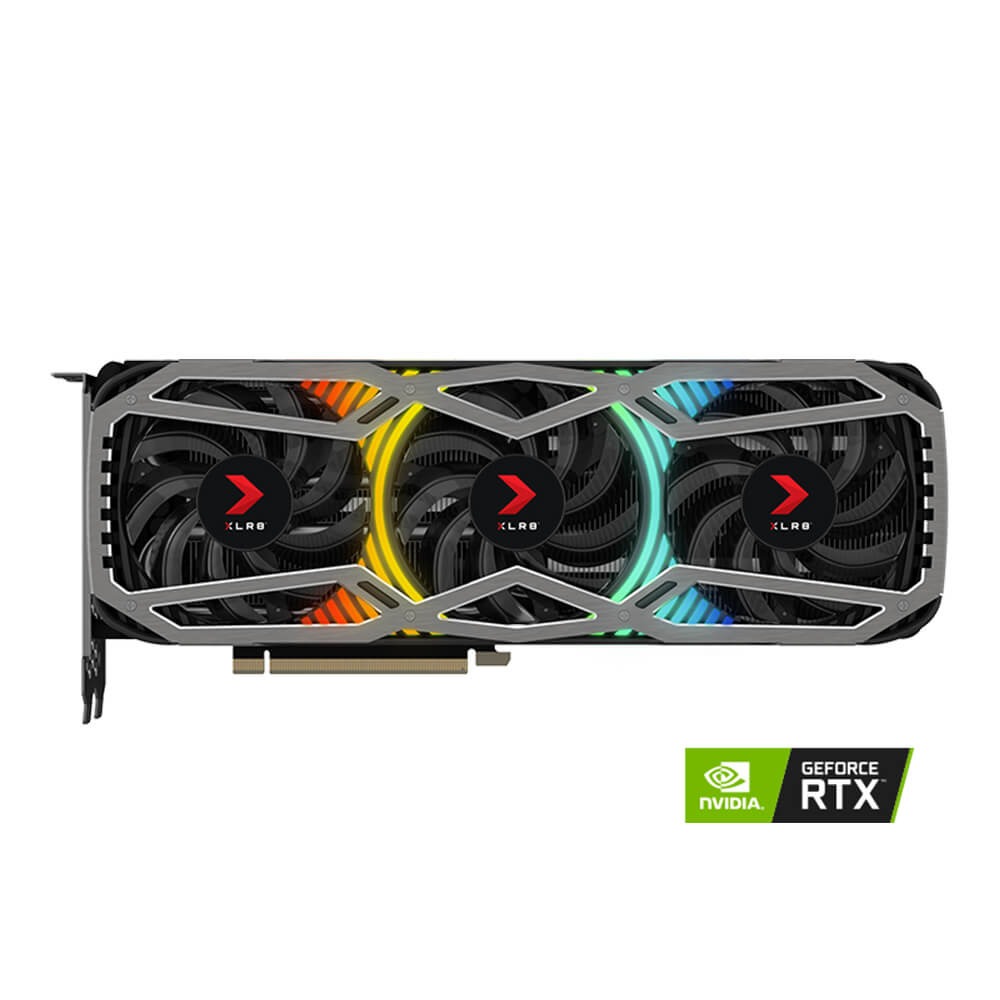 PNY GeForce RTX™ 3070 8GB  XLR8电竞EPIC-X RGB™ 三风扇(REVEL款)