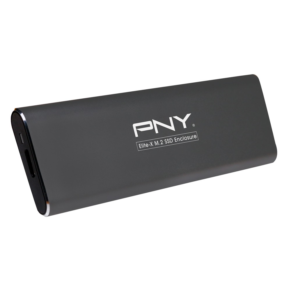 PNY Elite-X PCIe SSD外接盒 USB3.2 Gen 2 (暗夜灰)